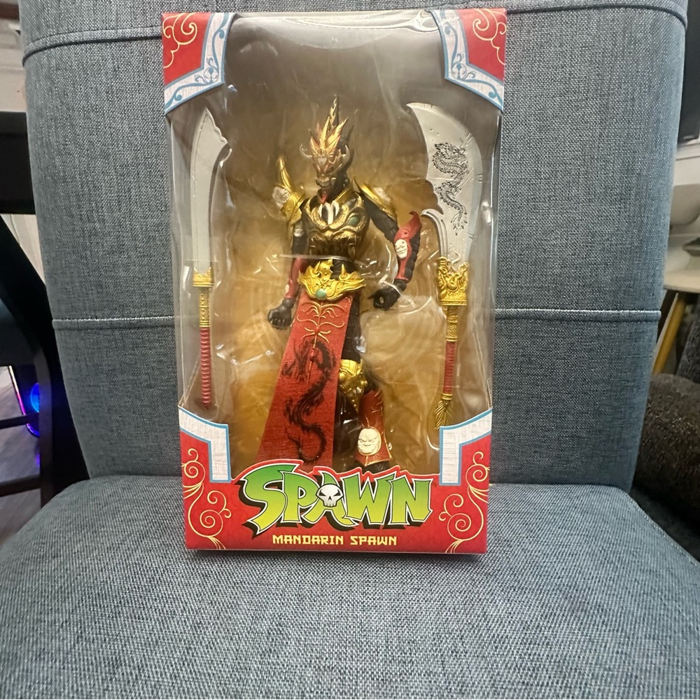 MANDARIN SPAWN McFarlane Toys -
Spawn Action Figure - (Red - 7 inch) -
New